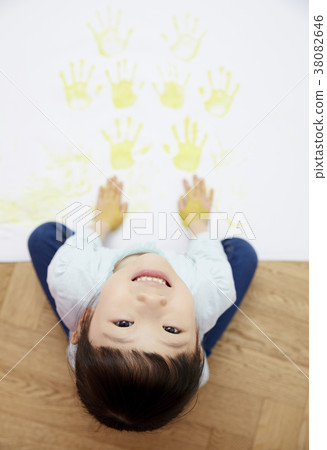 Hand, paint, girl, korean Hand, paint, girl, korean 38082646