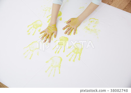 Hand, paint, girl, korean Hand, paint, girl, korean 38082748
