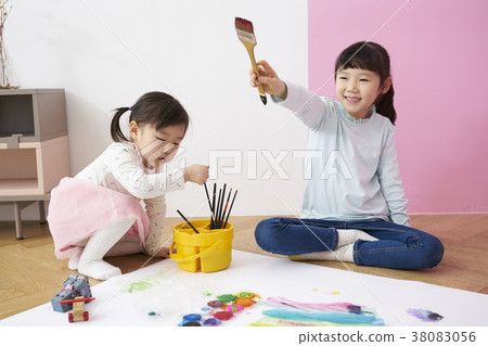 Painting, Children, Korean 38083056