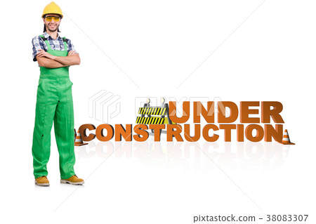 Concept of under construction for your webpage Concept of under construction for your webpage 38083307