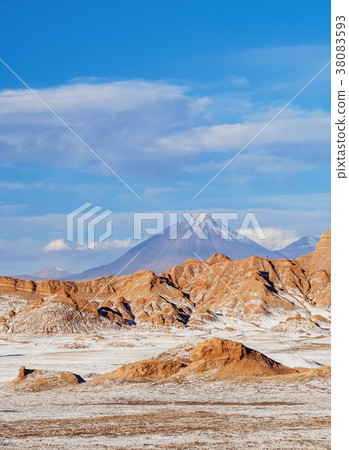 Moon Valley, Atacama Desert in Chile Moon Valley, Atacama Desert in Chile 38083593