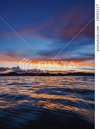 Uros Islands on Lake Titicaca in Peru 38084127