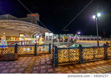 Night view of Nagasaki station Night view of Nagasaki station 38084257
