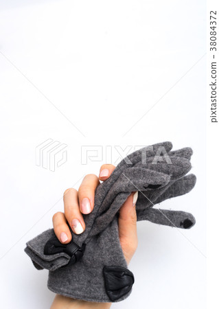 Woman with gloves Woman with gloves 38084372