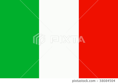 Bright background with flag of Italy. Bright background with flag of Italy. 38084504
