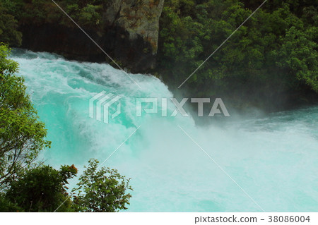 water fall, waterfall, huka falls 38086004