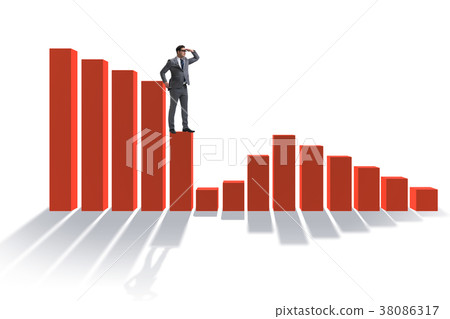 Businessman looking far in economic forecasting Businessman looking far in economic forecasting 38086317