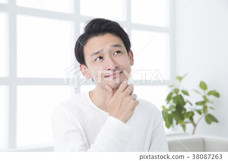 A worried man A worried man 38087263