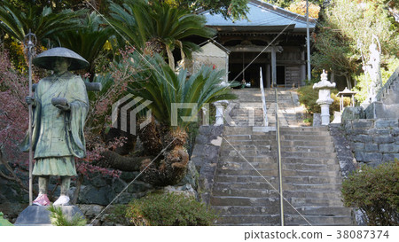 四國八十八個地方第18個Onzan-ji寺 四國八十八個地方第18個Onzan-ji寺 38087374