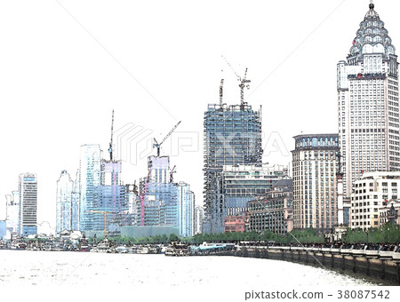 Shanghai landscape 38087542