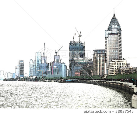 Shanghai landscape 38087543