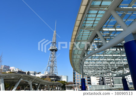 Oasis 21 and television tower 38090513