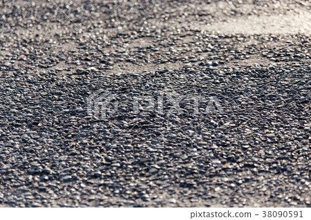 Old black asphalt as background 38090591
