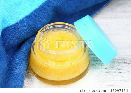 Natural orange sugar scrub  good for perfect skin 38097184