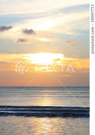 Sunset at Bali's Jimbaran Beach Sunset at Bali's Jimbaran Beach 38097753