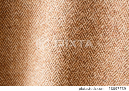 布朗人字形花呢織品背景 布朗人字形花呢織品背景 38097789
