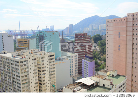 trading, business and Industrial area trading, business and Industrial area 38098069