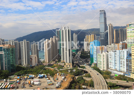 the Tsuen Wan district at 2017 hong kong the Tsuen Wan district at 2017 hong kong 38098070