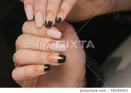 Christmas Nail art manicure 38099993