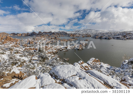 Winter Landscape at Watson Lake Prescott Arizona 38100119