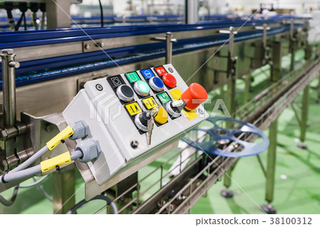 Emergency Stop installed at line conveyor 38100312