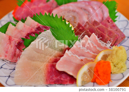 Whale sashimi Whale sashimi 38100791