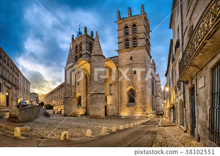 Cathedral of Saint Peter in Montpellier, France 38102551