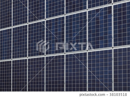 Solar energy panels at wall or roof 38103518