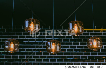 Luxury beautiful retro edison light lamp  38104835