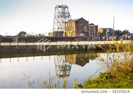 世界文化遺產Miike煤礦Manda礦井列車 38105628