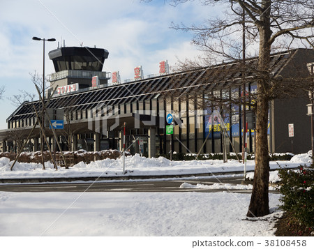 有雪的Tajima機場有雪的Tajima機場 有雪的Tajima機場有雪的Tajima機場 38108458