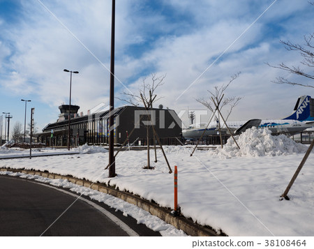 Tajima Airport with Snow View Tajima Airport with Snow 38108464