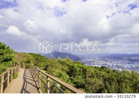 Yumiharudake Observatory after the rain 38110279