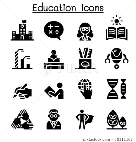 Education & Learning icon set-插圖素材 [38111162] - PIXTA圖庫