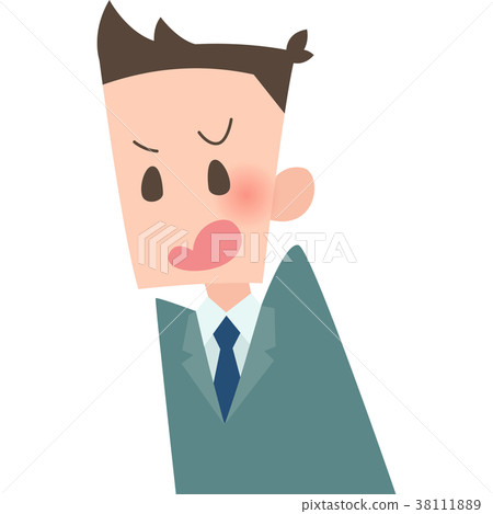 Business man who rebukes 38111889