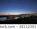 Morning of yacht harbor 38112301