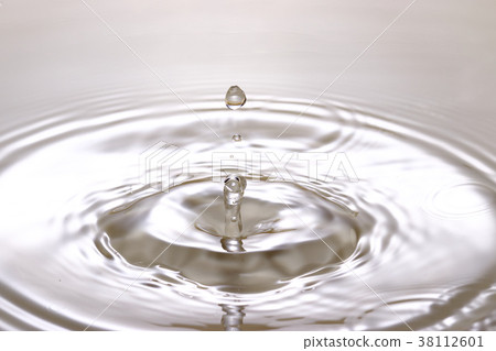 通過滴一滴水製成的水的表達 通過滴一滴水製成的水的表達 38112601