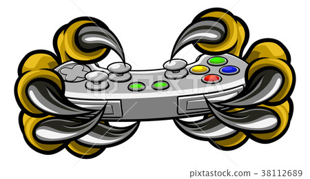 Monster Gamer Claws Holding Games Controller 38112689