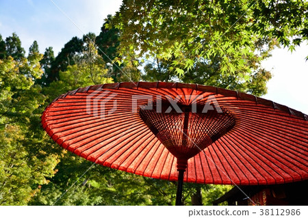 Red sunshade 38112986