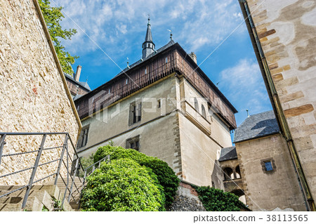 Karlstejn is a large gothic castle, Czech republic Karlstejn is a large gothic castle, Czech republic 38113565