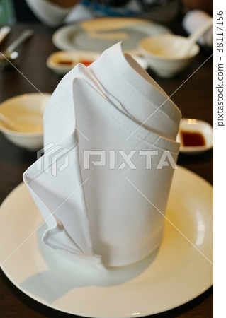 Restaurant, Napkin, Nafkin (Image of Napkin and Restaurant) 38117156