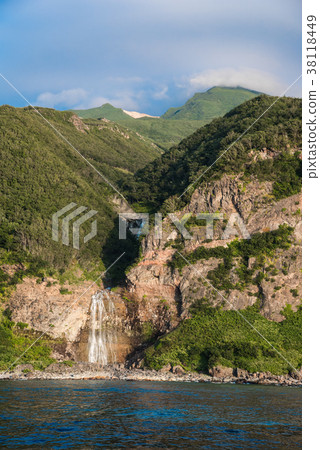 View from Shiretoko Sightseeing Boat Waterfall in Kamuiwakka 38118449