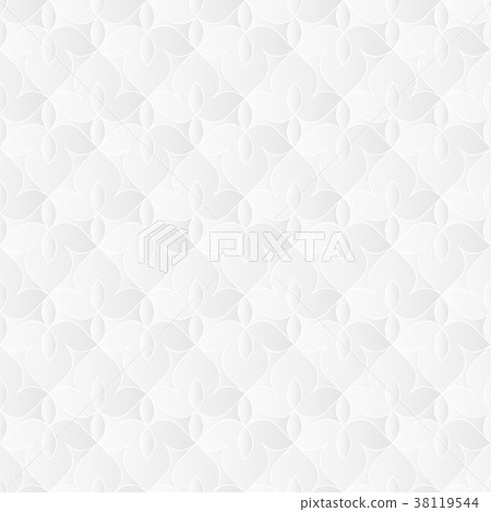 Neutral White Floral Texture 38119544