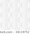 Neutral White Abstract Texture 38119752