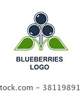 Blueberries Or Bilberries Logo 38119891