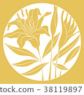 Ground-reverse lily flowers 38119897