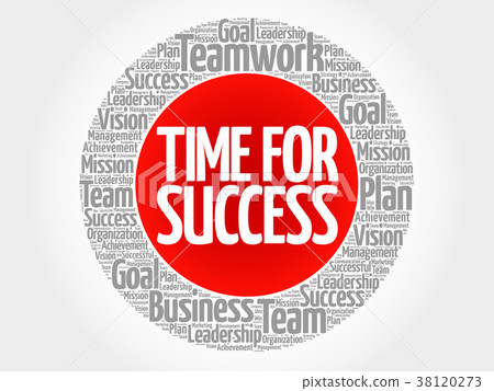 Time for Success circle word cloud - Stock Illustration [38120273] - PIXTA