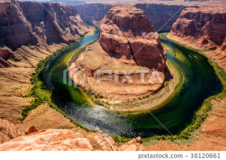 Horseshoe Bend on Colorado River Horseshoe Bend on Colorado River 38120661