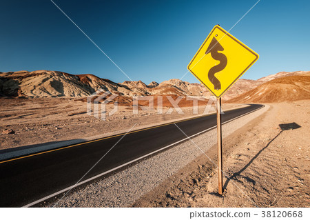 Artist's Drive in Death Valley 38120668
