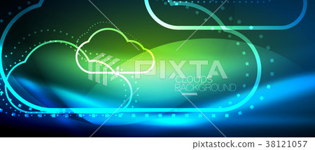 Vector cloud computing, storage concept 38121057